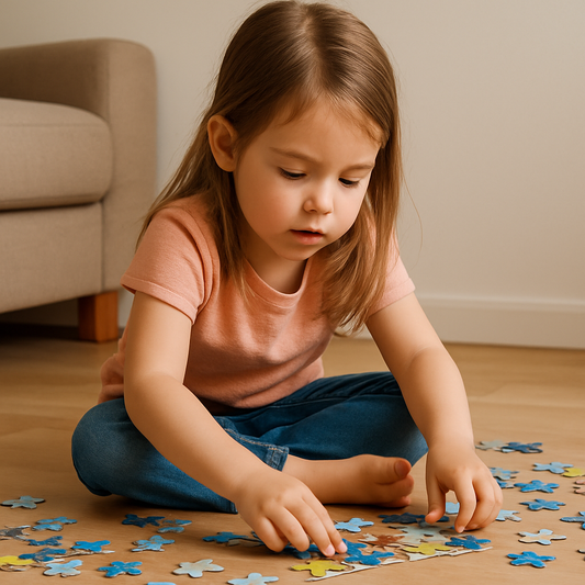 How Puzzle Play Enhances Children's Brain Development