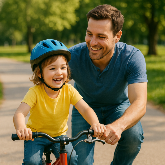 Pedaling Together: How Riding a Bike with Dad Impacts Child Development