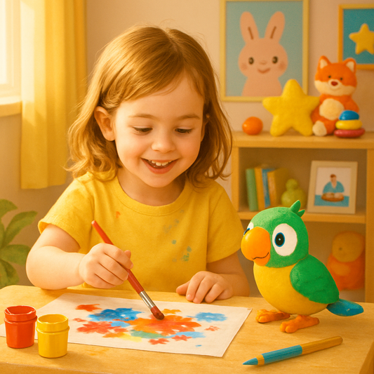 Brushstrokes of Growth: How Painting and Drawing Foster Child Development