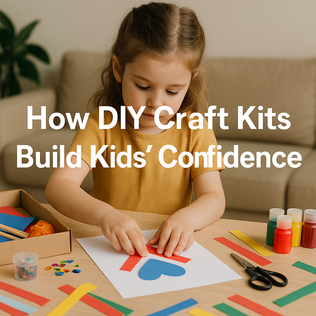 How DIY Craft Kits Build Kids’ Confidence