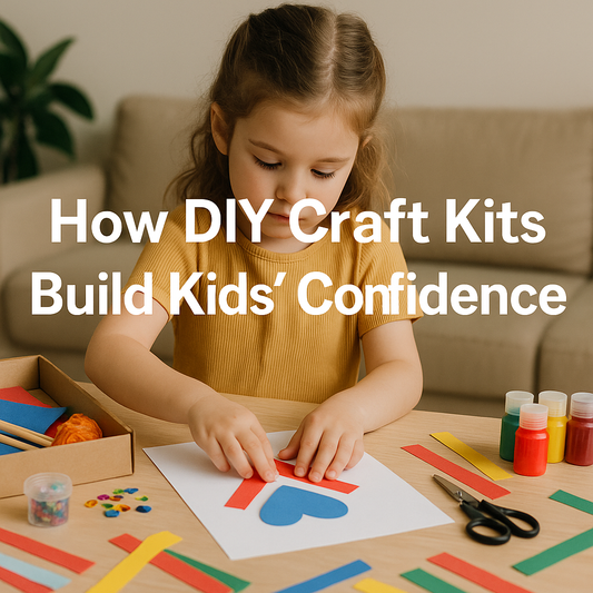 How DIY Craft Kits Build Kids’ Confidence