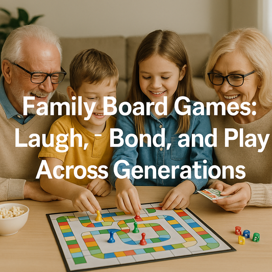 Family Board Games: Laugh, Bond, and Play Across Generations