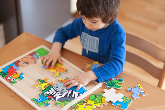 The Impact of Puzzle Play on Children's Brain Development