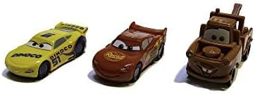 Gertmenian Disney Rug Pixar Boys Girls Childrens Bedroom Decor Kids Home Play Room Mat Bedding Games Area Carpet, 3x5 Small, Red 3X Toy Car Lightning McQueen + Mater + Cruz