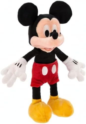 Disney Store Official Mickey Mouse Plush Toy - 13-Inch Soft & Cuddly Collectible - Perfect for Fans & Kids - Iconic Design & Quality Craftsmanship - Ideal Gift for Birthdays & Special Occasions