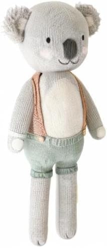 cuddle + kind Quinn The Koala Regular 20" Hand-Knit Doll – 1 Doll = 10 Meals, Fair Trade, Heirloom Quality, Handcrafted in Peru, 100% Cotton Yarn