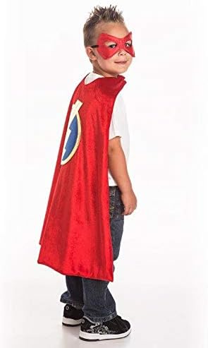 Little Adventures Super Hero Cape & Mask Set Costumes Age 3-8