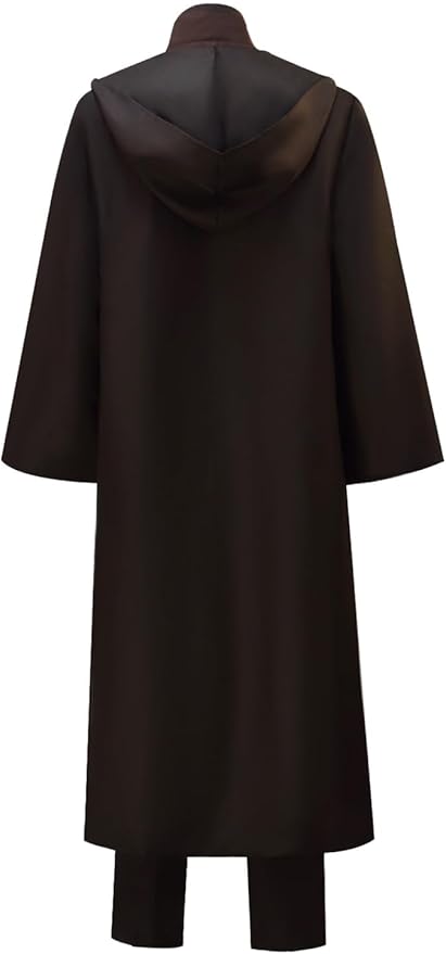 Men's Hooded Robe Cloak Tunic Costume Halloween Cosplay Costume Uniform Outfits