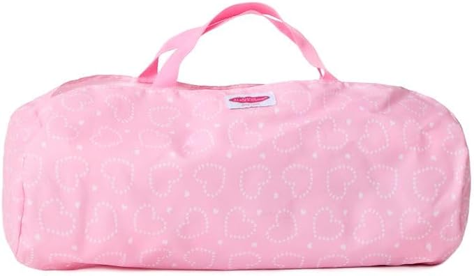 Madame Alexander Pack and Play Crib for Dolls, Pink Hearts