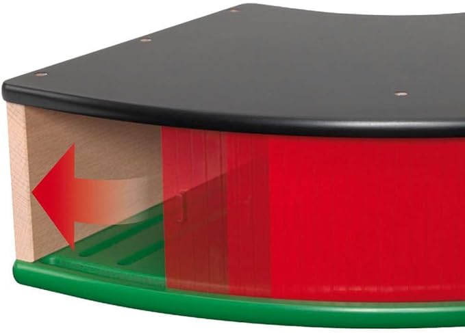 BRIO World - 33736 Grand Roundhouse - Ultimate Train Set Accessory | Accommodates 5 Trains | Rotating Switch Turntable | Compatible with All Railway Toys | Perfect for Kids Ages 3+