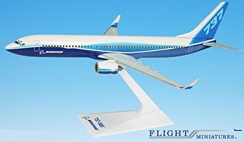 Flight Miniatures Boeing Demo (04-Cur) 737-900w 1:200 Scale - Plastic Snap-Fit Model Airplane - Collectible Replica of Boeing Demo Airlines Aircraft Part# ABO-73790H-005