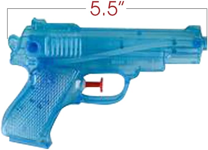 ArtCreativity Water Squirters Guns for Kids (Set of 12) 5.5 Inch Water Toys for Swimming Pool, Beach, and Outdoor Summer Fun, Cool Birthday Water Gun Party Favors for Boys and Girls