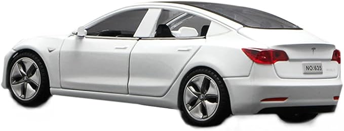 1:32 Scale Model 3 Alloy Car Model Diecast Toy Vehicles for Kids, car Model Toy,Pull Back Alloy Car with Lights and Music,Mini Vehicles Toys for Kids Gift ,Children Birthday Gift. (White)