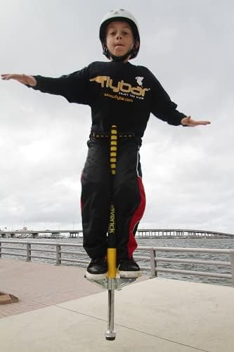 Flybar Maverick Pogo Stick for Kids Ages 5+, 40 to 80 Pounds, Perfect for Beginners, Easy Grip Handles, Anti-Slip Pegs, Outdoor Toys for Boys and Girls