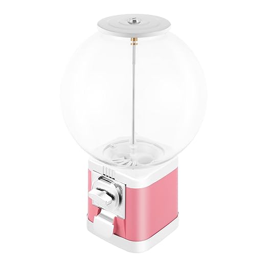 Vending Machine, 1.26 in Ball Bulk Vending Machine Classic Bubble Capsule Toys Dispenser, Commercial Candy Gumball Machine for Game Stores and Retail Stores