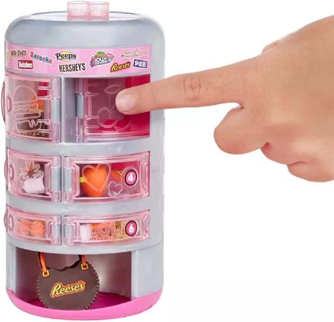 L.O.L. Surprise! Loves Mini Sweets Surprise-O-Matic Dolls with 9 Surprises, Candy Theme, Accessories, Collectible Doll, Vending Machine Packaging, Holiday Toy, Great Gift for Kids