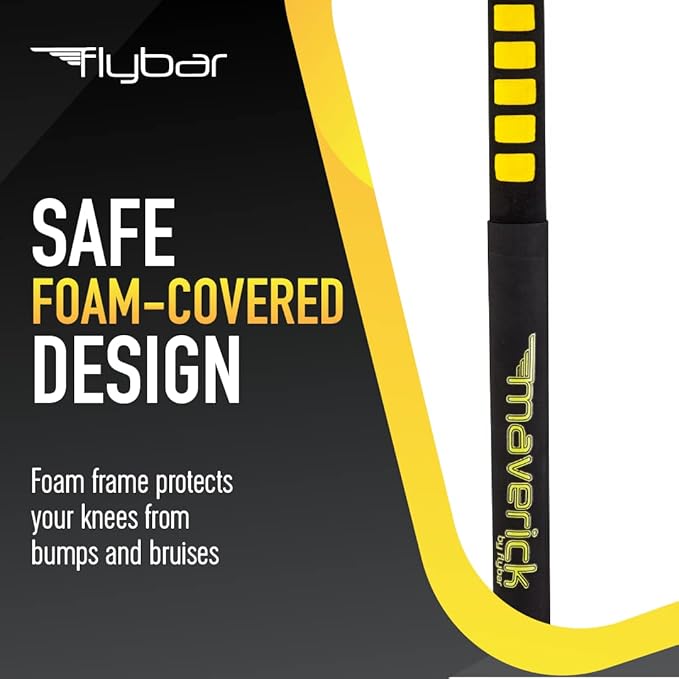 Flybar Maverick Pogo Stick for Kids Ages 5+, 40 to 80 Pounds, Perfect for Beginners, Easy Grip Handles, Anti-Slip Pegs, Outdoor Toys for Boys and Girls