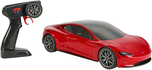 Mattel Hot Wheels red Tesla RC 2.4 GHZ