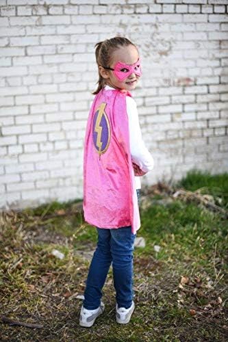 Little Adventures Super Hero Cape & Mask Set Costumes Age 3-8