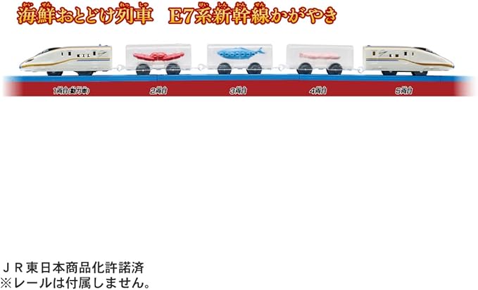 Takara Tomy 199922 Plarail Kagayaki Kagayaki Seafood Odoke Train E7 Series Shinkansen