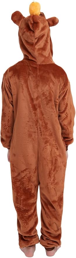 ABENCA Kids Onesie Animal Girls Costume One Piece Pajamas Sleepwear Cosplay Halloween Christmas