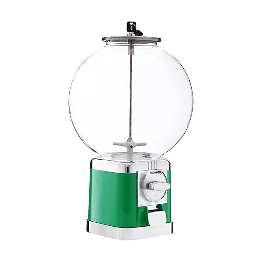 Vending Machine, 1.26 in Ball Bulk Vending Machine Classic Bubble Capsule Toys Dispenser, Commercial Candy Gumball Machine for Game Stores and Retail Stores