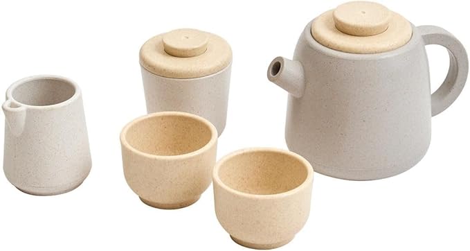Kaplan Early Learning Teapot and Cups Set for Toddlers, Children's Pretend Play Tea Party Set, Ages 18+ Months
