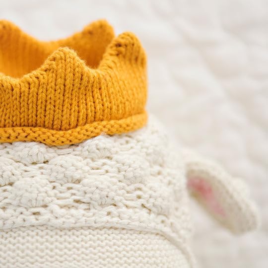 cuddle + kind Sebastian The Lamb Regular 20" Hand-Knit Doll – 1 Doll = 10 Meals, Fair Trade, Heirloom Quality, Handcrafted in Peru, 100% Cotton Yarn