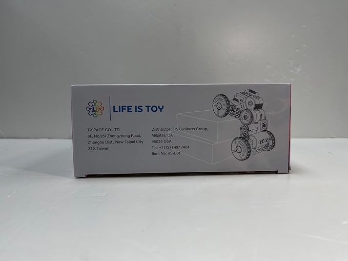 Obstacle Challenger Collins, STEM Educational Robotic Assembly Toy