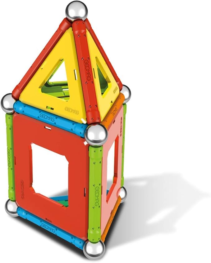 Geomag - Confetti - 32Piece Magnetic Building Set, Certified Stem Construction Toy, Safe for Ages 3 & Up