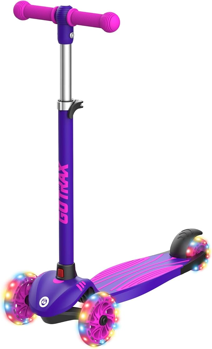 Razor AW Kick Scooter for Kids - Wheelie Bar, Lightweight, Foldable, Aluminum Frame, and Adjustable Handlebars