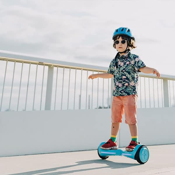 Hover-1 My First Hoverboard Electric Self-Balancing Hoverboard for Kids with 5 mph Max Speed, Dual 150W Motors, 6.3” Tires, 3 Miles Max Range, and LED Headlights