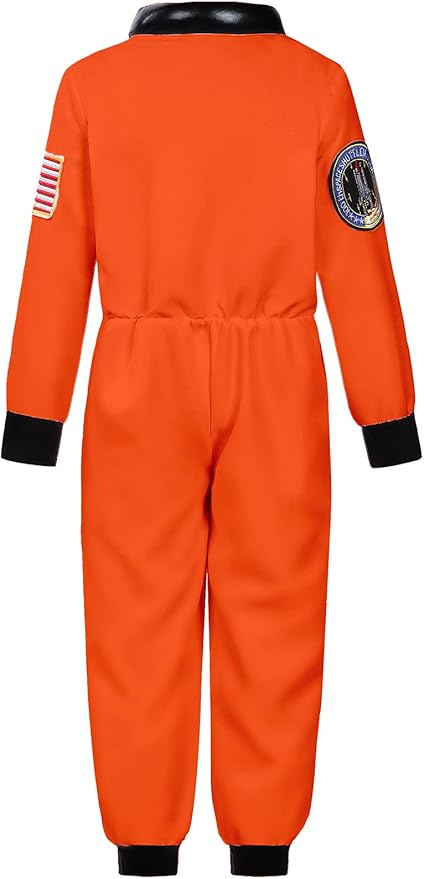 Astronaut Costume for Kids NASA Space Pilot Toddler Boys Birthday Halloween Costumes