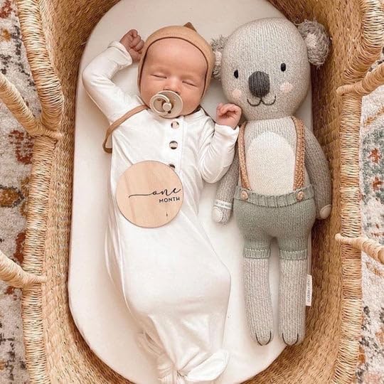 cuddle + kind Quinn The Koala Regular 20" Hand-Knit Doll – 1 Doll = 10 Meals, Fair Trade, Heirloom Quality, Handcrafted in Peru, 100% Cotton Yarn