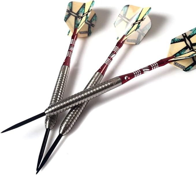 CUESOUL Tungsten Steel Tip Darts- Precise Barrels 18 19 21 24 Grams