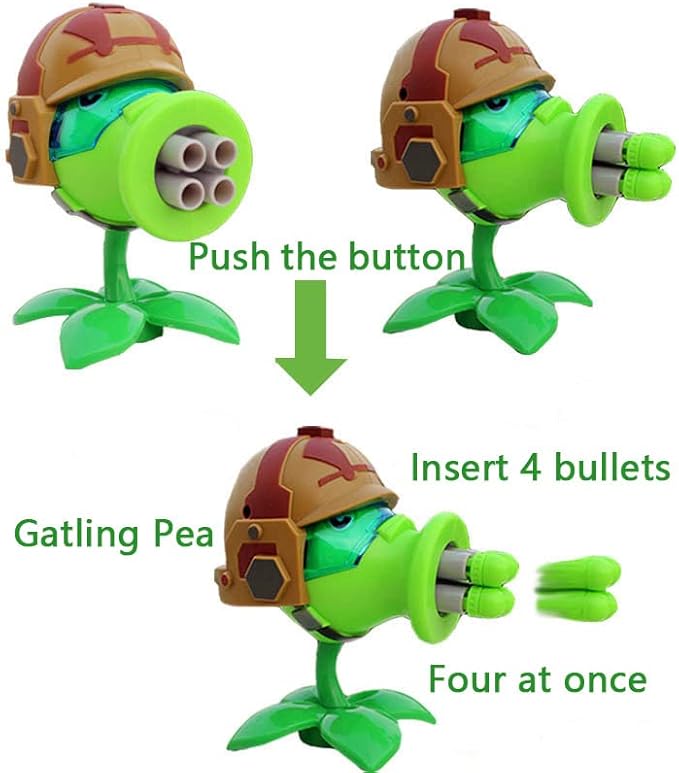 JHESAO 22PCS Plants and Zombies Toys Action Figures PVZ Toys Set 1 2 Series Great Gifts for Kids and Fans, Birthday and Christmas Party New