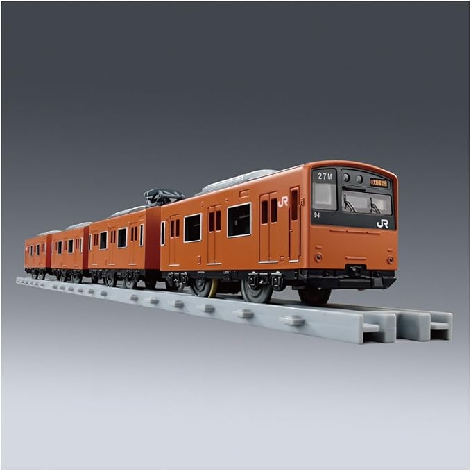 Takara Tomy Plarail Real Class 201 Series Commuter Train (JR West Japan Orange)
