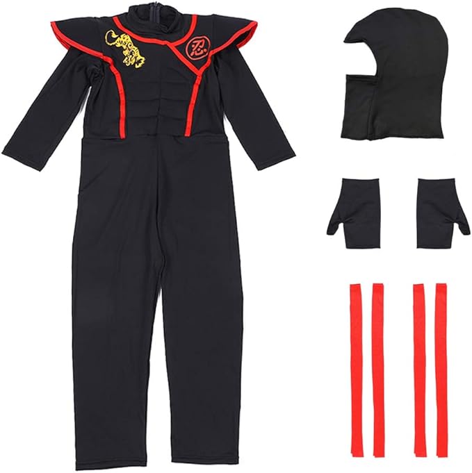 Halloween Ninja Costume for Boys Kids