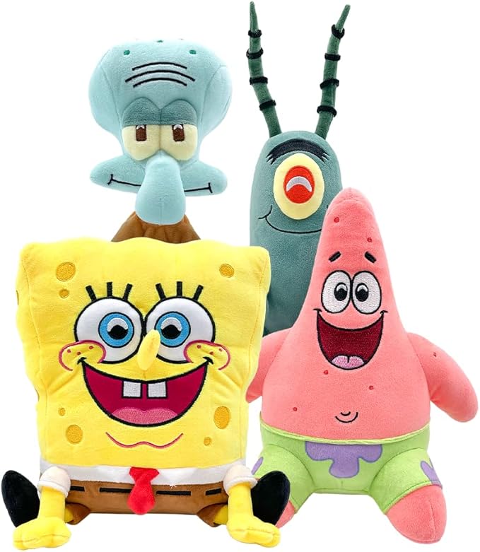Youtooz Patrick Sit Plush 9" Inch Collectible, Official Licensed Soft Patrick Starfish Sit Plushie from Spongebob Squarepants by Youtooz Plush Collection