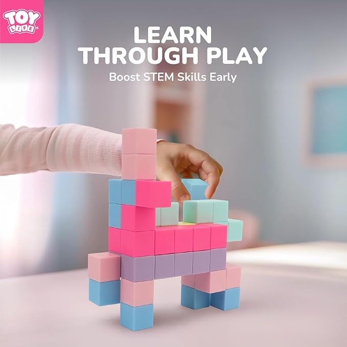 TOY Life 104 Pcs Magnetic Blocks for Kids Ages 3-5, Magnet Building Blocks for Toddlers, Magnetic Blocks for Kids Ages 4-8 Girls & Boys, Educational Learning Building Toys for Age 3 4 5 6 7 8-12