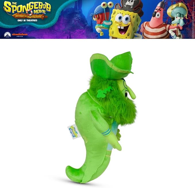 Spongebob Squarepants The Flying Dutchman Kids Plush Cuddle Pillow, Glow in The Dark, Super Soft & Cozy, (Officially Licensed Product) by Franco