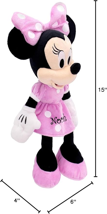 Personalized Licensed Disney's Plush Toy (Minnie 15" Doll)