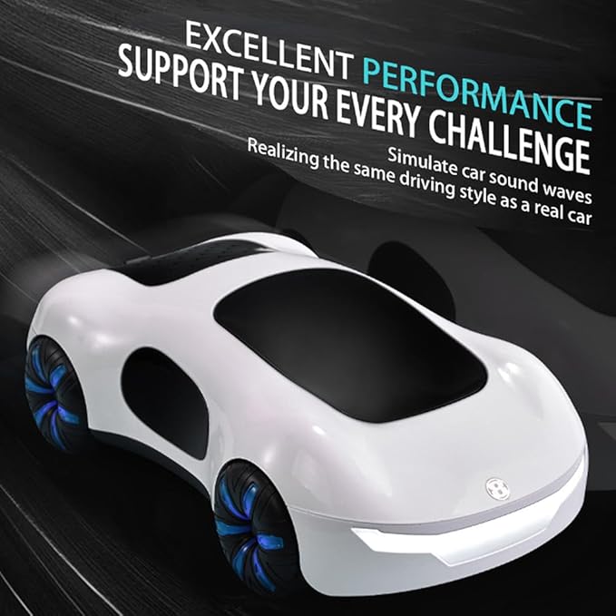 Remote Control Car, Gesture Sensing RC Sunt Car, 2.4GHz RC Drift Car for Kids with Spray Light and Sound, 360?Rotating Side Drifting RC Cars Birthday Gifts for Boys Girls (Blue), 1 Battery