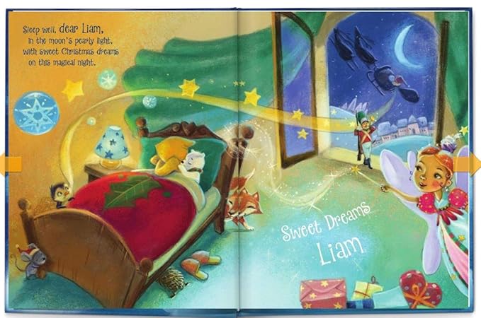 A Christmas Dream for Me - Personalized Children's Story - I See Me! (Hardcover)