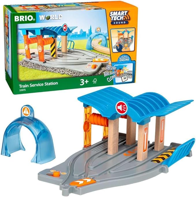 BRIO 33975 Smart Tech Sound Train Service Station