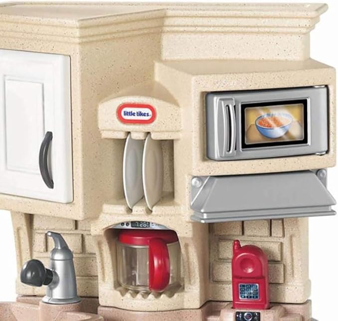 Little Tikes Super Chef Kitchen Blue & Cream, 14.00 l x 28.00 w x 40.00 h inches