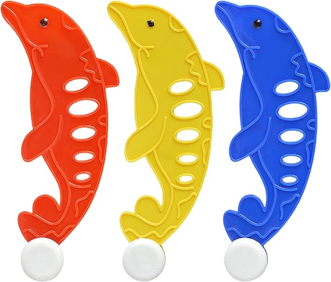 Jasonwell Pool Diving Toys Games - 42PCS Swimming Pool Toys with Dive Sticks and Rings Underwater Treasures Torpedo Bandits Fish Toy etc Fun Water Swim Toy for Boys Girls Adults Kids Teens