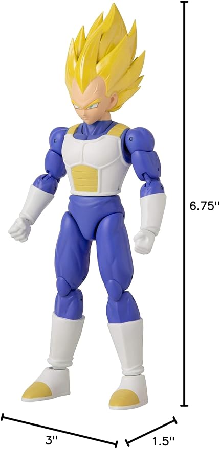 Dragon Stars Series - Dragon Ball Super - Super Saiyan Vegeta (Ver. 2), 6.5" Action Figure