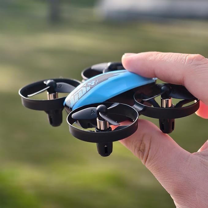 V995 Mini Drones for Kids 8-12 and Beginners,Indoor RC Quadcopter,Small Helicopter Plane with 3D Flips,360ยฐ Rotation,Circle Fly,Auto Hover,Headless Mode and 3 Batteries,Gift for Boys and Girls