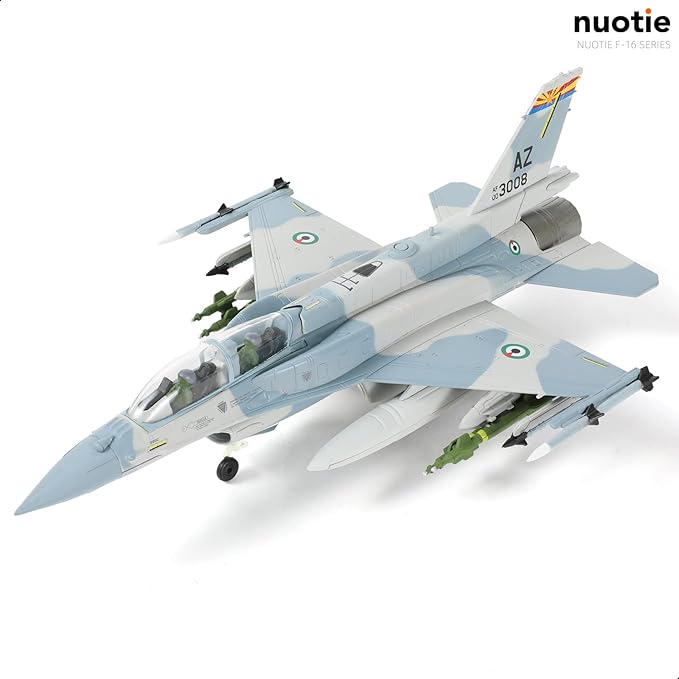 1/72 F-16F Block 60 Fighter Model United Arab Emirates Painting Pre-Built Jet Fighter Aircraft Model Alloy Metal Diecast Plane with Display Stand Collection Gift for Adult